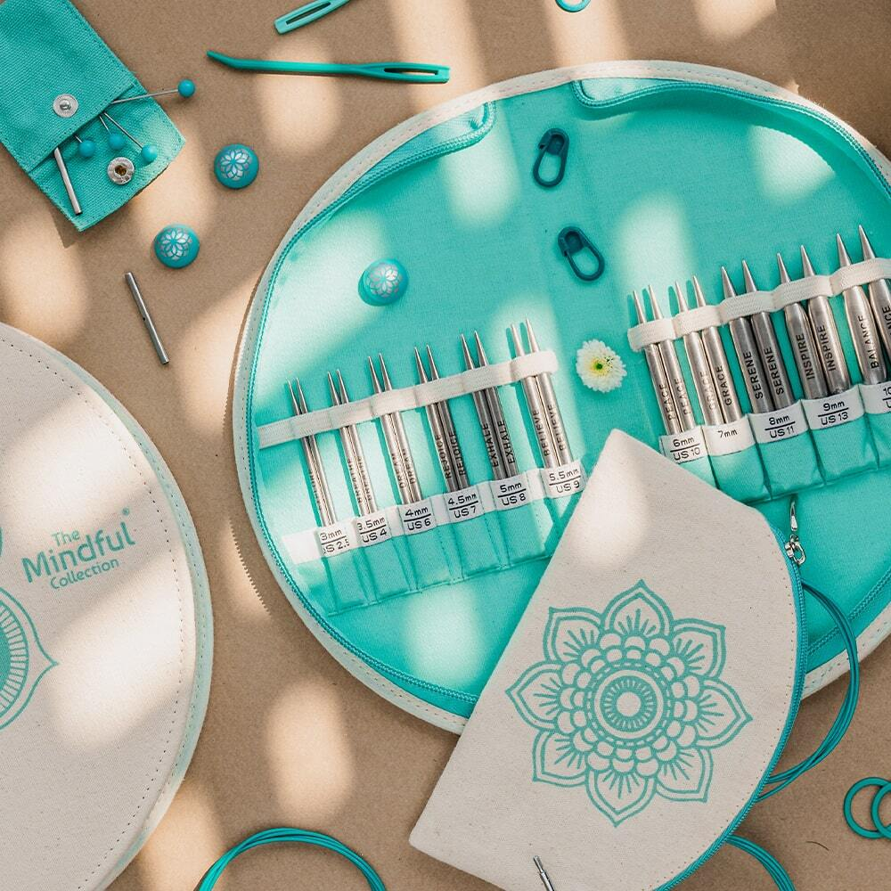 Набор укороченных съемных спиц KnitPro Mindful Warmth