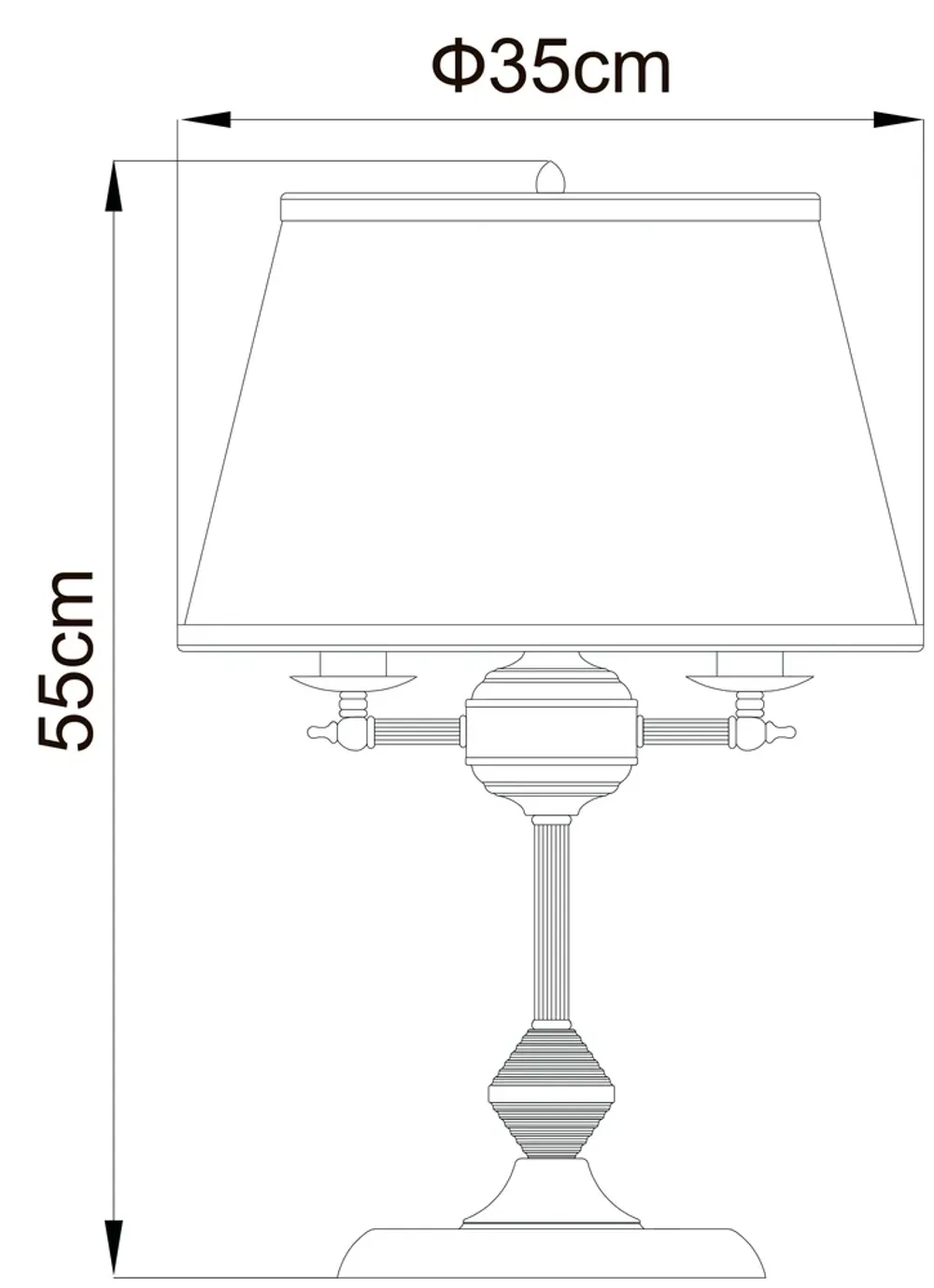 Декоративная настольная лампа Arte Lamp ALICE