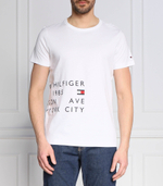 футболка off placement Tommy Hilfiger - белый(MW0MW29667)