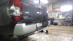 Фаркоп под квадрат для Fiat Fullback / Mitsubishi L200 5, c 2015г., Бизон.FA 1008-E