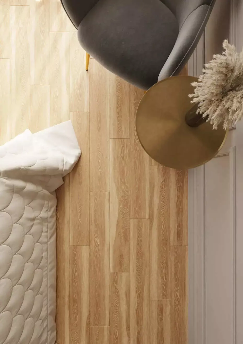 Кварц-винил SPC AlixFloor Natural Line 5 мм Дуб Медовый Светлый 2.009 м2