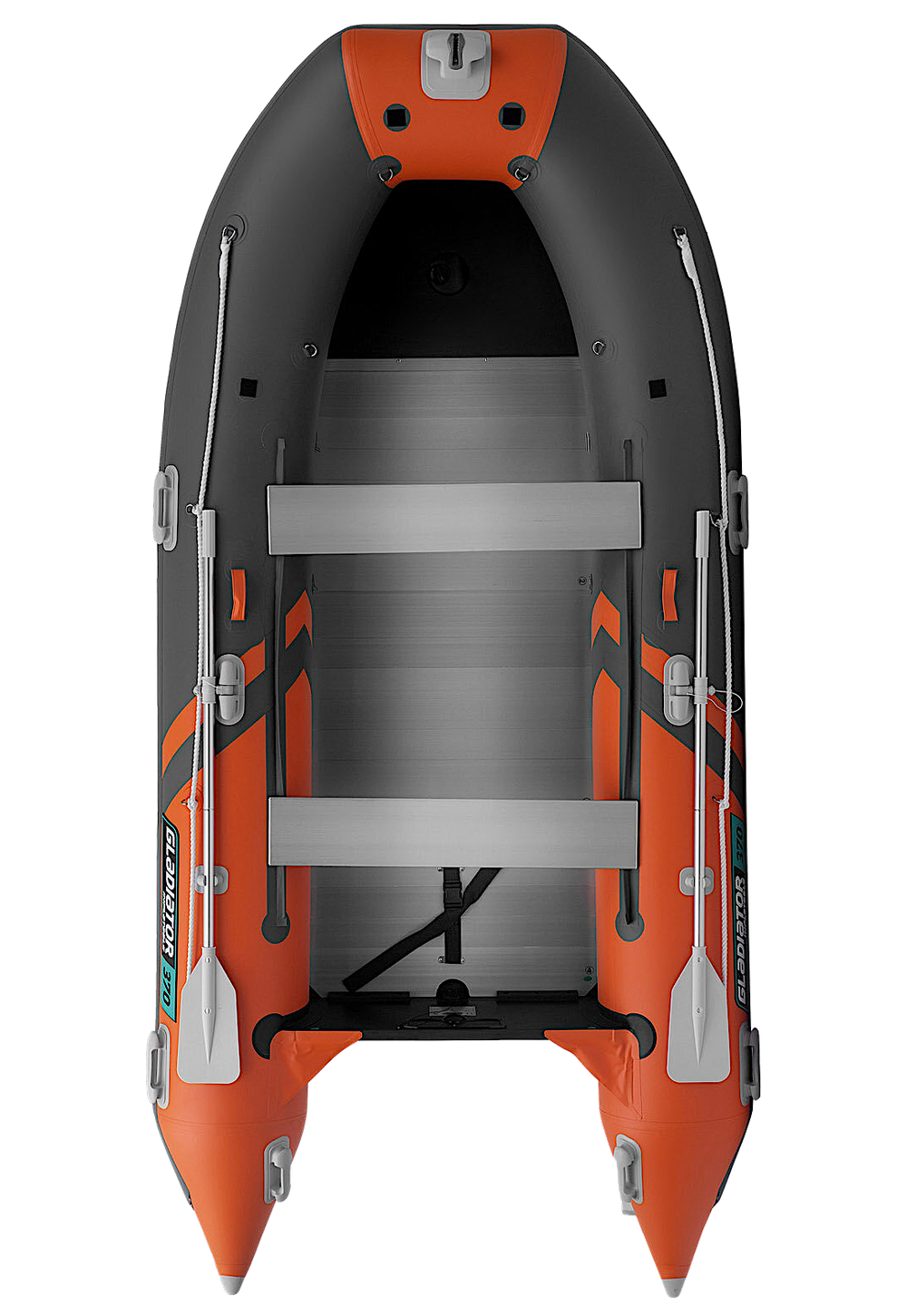 Лодка ПВХ Gladiator Active C370AL с алюминиевым полом -