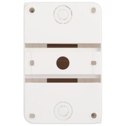 Корпус пластиковый навесной ЭРА SIMPLE КМПн 1/4 IP30 прозрачная крышка белый