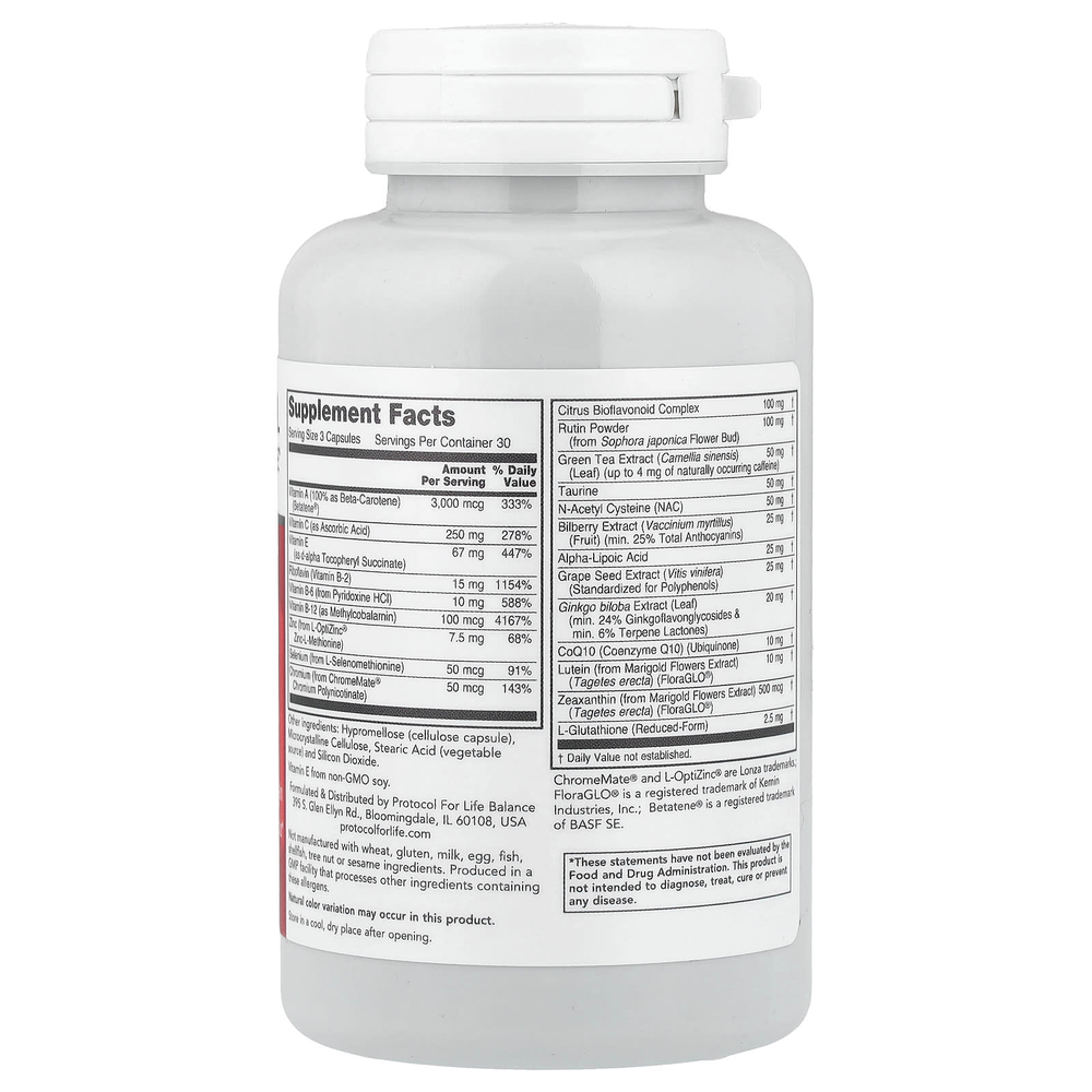 Protocol for Life Balance, Ocu Support™, 90 капсул