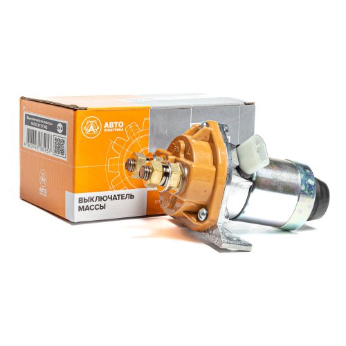 1402.3737 AE Выключатель массы дистанционный, КамАЗ, УРАЛ, КАВЗ, ПАЗ, ПРОМТРАКТОР, 24 В, 50 А, 4-х к