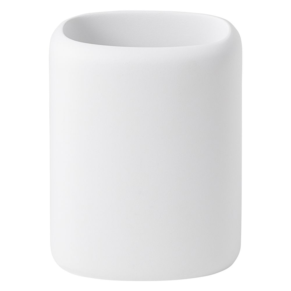 Стакан для зубных щеток Slim, белый