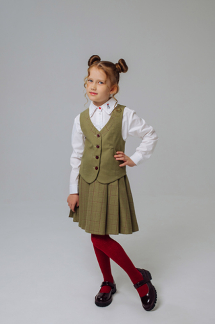 Жилет для девочки "Мячик" коллекция "Нобель"