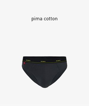 Мужские трусы слипы спорт Atlantic MP-1568, графит