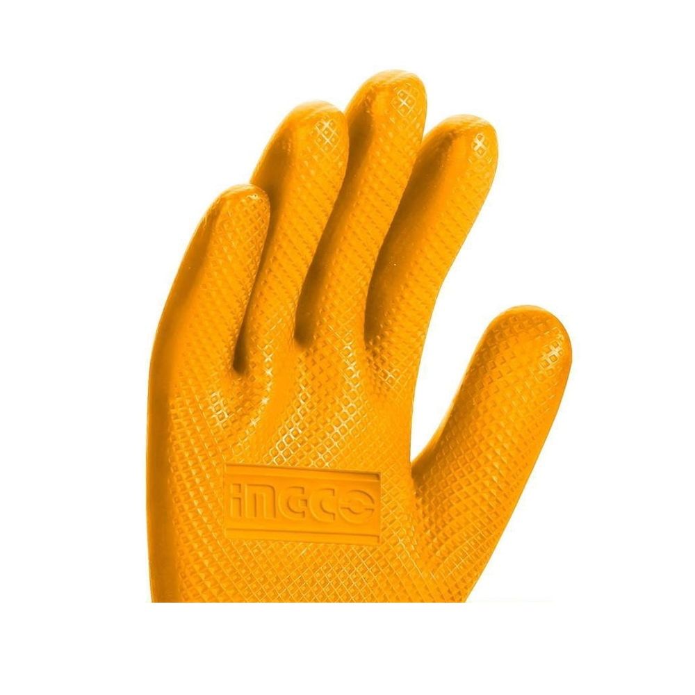 Перчатки с рельефным для защиты от порезов XL INGCO HGCG08-XL INDUSTRIAL