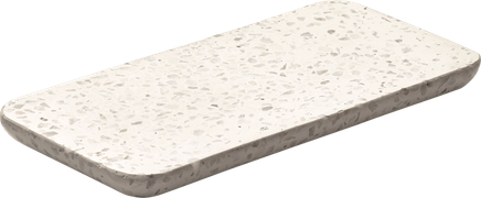 ANANTI - Подставка прямоугольная 18x9 см природный камень цвет: белый ANANTI артикул 7368803, PLAYGROUND
