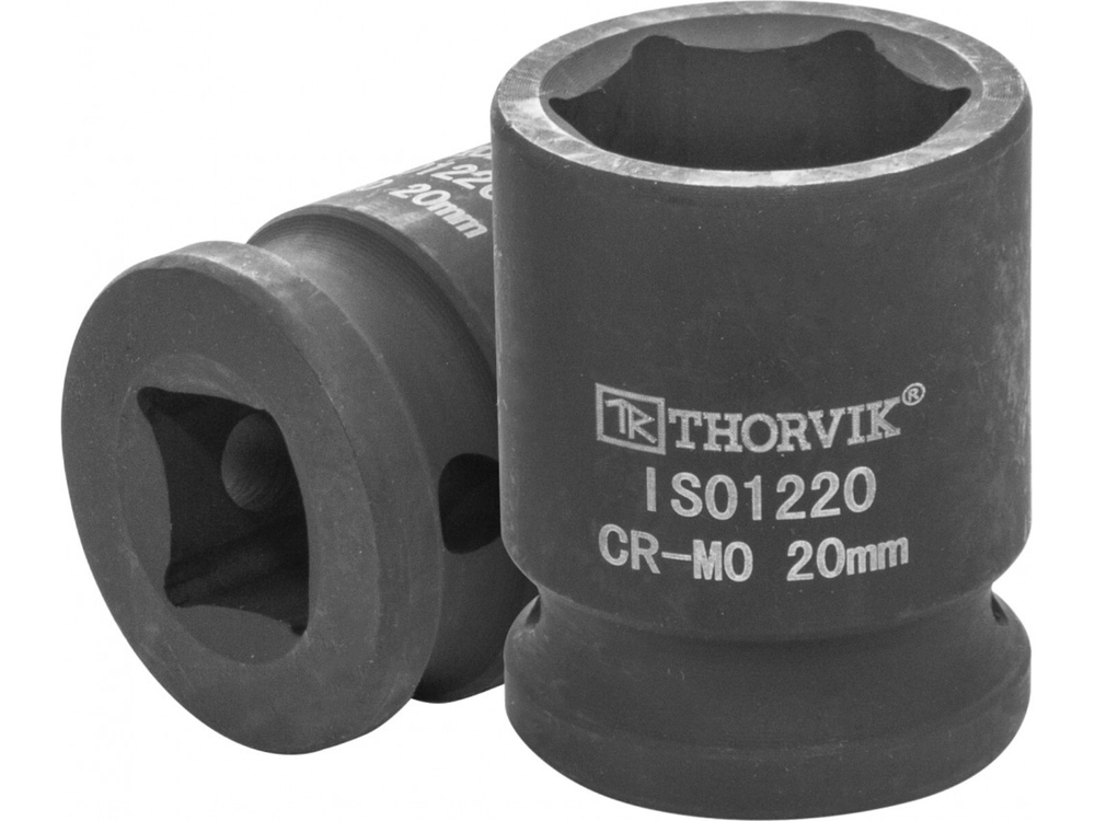 Головка торцевая ударная 1/2"DR,20 мм Thorvik IS01220