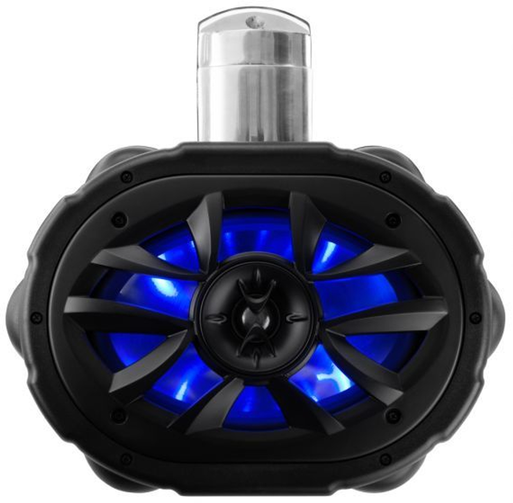 Корпусная акустика 600W 6" x 9" с RGB подсветкой, 1 колонка