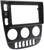 Магнитола для Mercedes-Benz ML W163 2001-2005 (климат, рамка черная) - FarCar BX877 монитор 13" 2K QLED на Android 13, TS10, 6+128, CarPlay, 4G SIM-слот