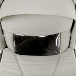 Детская коляска Roan Bass Next 2.0 3 в 1 с автокреслом Pituso Baesa Pro Black,Beige Canopy BSN/45/2 Marzipan/Black/руч.Cappuccino(2 места)