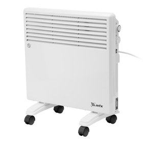Конвектор электрический CH-1000, 1000 Вт, X-образный нагреватель, термостат, колеса MTX