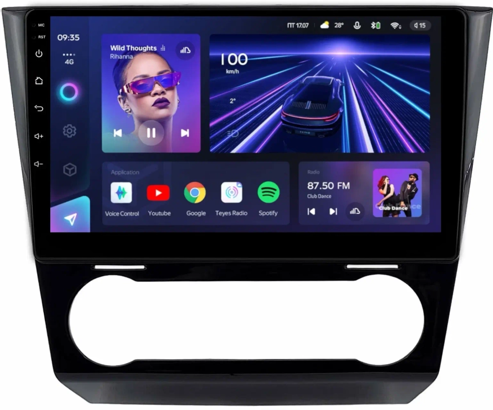 Магнитола для Subaru Levorg 1 VM 2017-2020 (без штатного 360) - Teyes CC3L на Android 10, 8-ядер, CarPlay, 4G SIM-слот