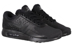 Nike Air Max Zero Black Samurai non-slip lightweight low-top running shoes for men and women the same black