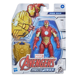 Hasbro Marvel Avengers - фигурка 15 см, Железный человек, робот, удар F1665