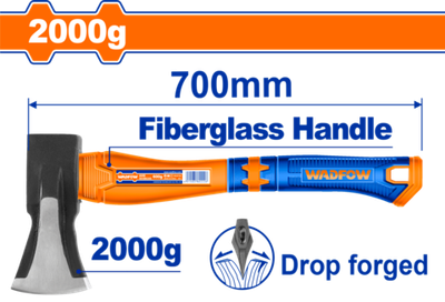 Топор 2000 гр, 70 см (8) WADFOW WHM6322