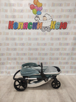 Коляска трансформер Farfello Aimile Original Autumn Аквамарин