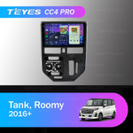 Teyes CC4 Pro 10,2" для Toyota Tank, Roomy 2016+ (авто с кондиционером)