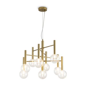 Подвесная люстра 9*G9 FR5584CL-L45G золото Luce Freya
