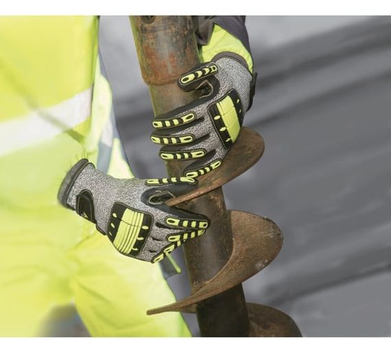 Перчатки антипорезные с нитриловым покрытием EOS NOCUT VV910 Delta Plus VV910JA08