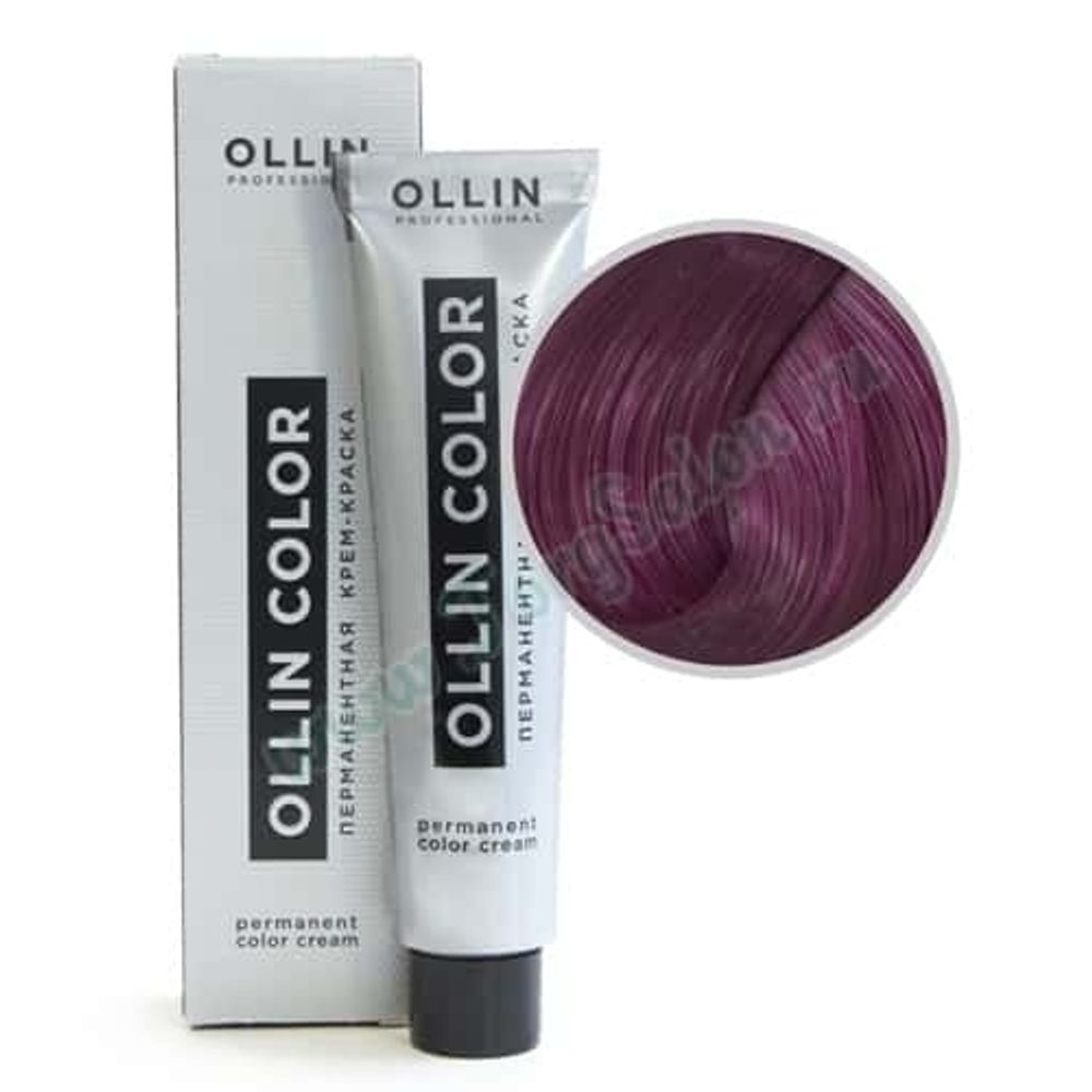 Перманентная крем-краска для волос, «Корректор фиолетовый» 0/22, Ollin Color, 60 мл.