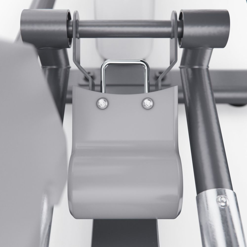 Электромагнитный эллиптический тренажер DFC Westinghouse 13Y, белый, с изменяемым углом наклона