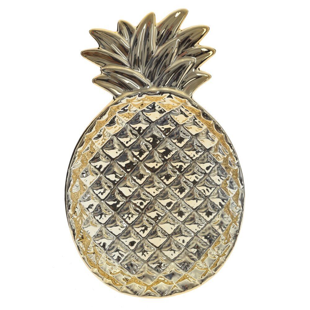 GAEM Блюдо декоративное "Ананас", L19 W12 H3 см