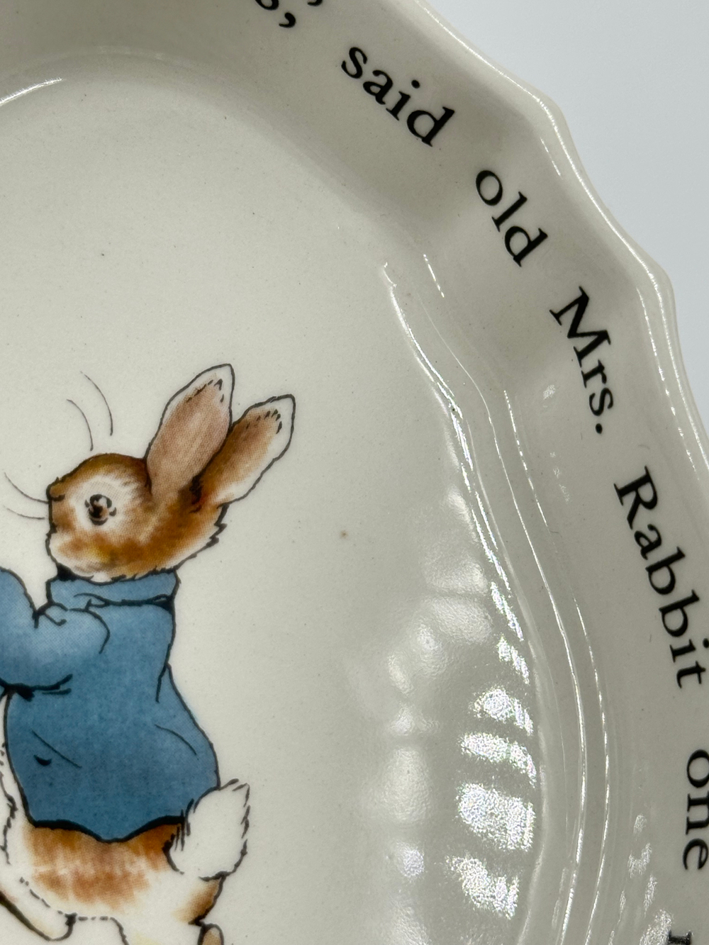 Декоративная тарелочка Wedgwood, Peter Rabbit