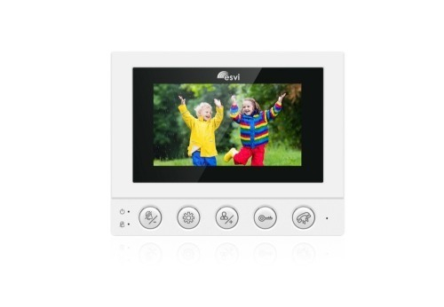 EVJ-E4 цветной CVBS 4.3 видеодомофон на одну вызывную панель и одну камеру