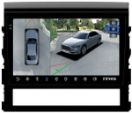 Магнитола для Toyota Land Cruiser 200 2015-2021 (без JBL) - Teyes CC3-2K-360 монитор 9.5" 2K QLED на Android 10, 6Гб+128Гб, CarPlay, 4G SIM-слот, 4 камеры в комплекте