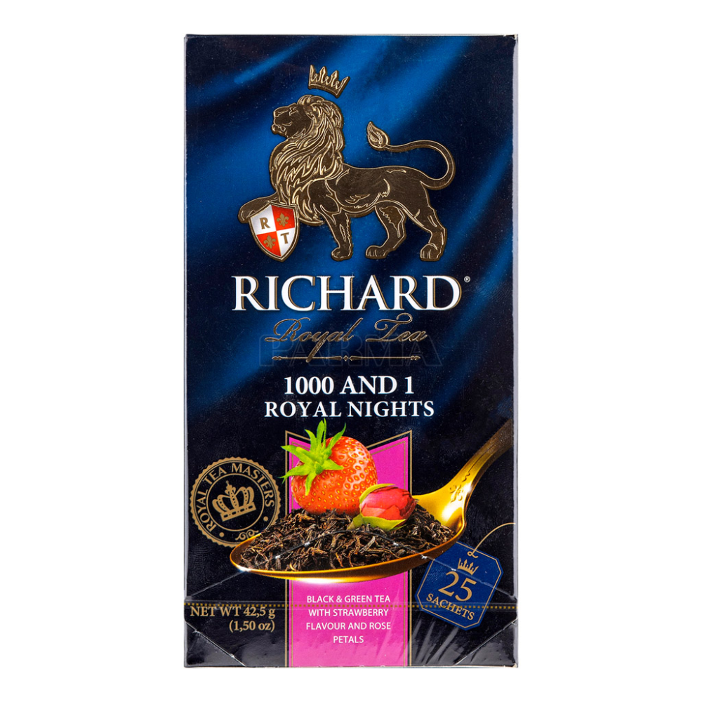 Чай Richard Strawberry 25 пакетиков