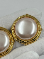 Серьги «жемчужные» Monet