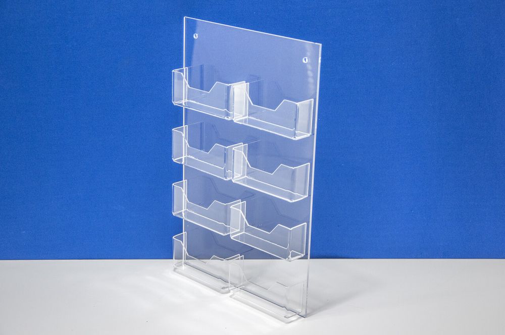 Стенд для визиток или карт на 8 отделений