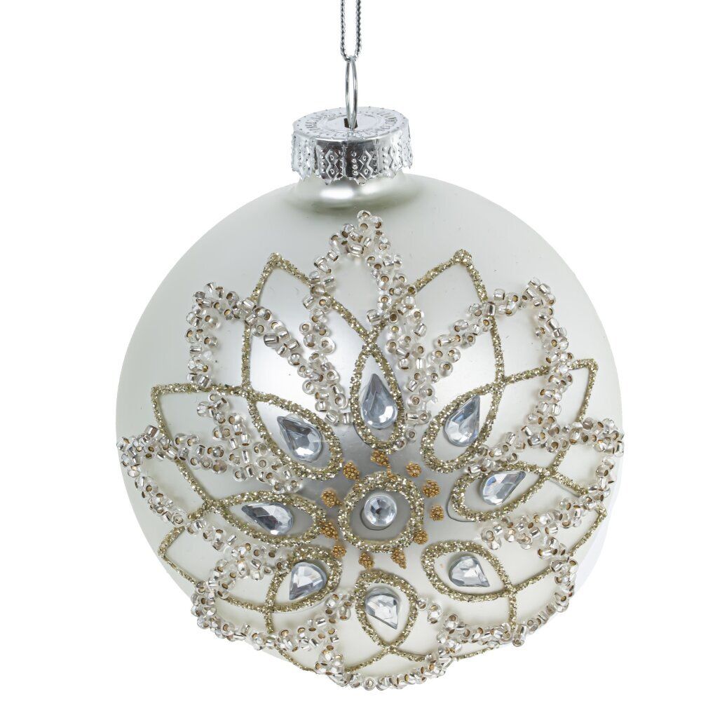 GAEM Набор из 12шт Украшение новогоднее "Шар", D 8 см, L35 W25 H9 см