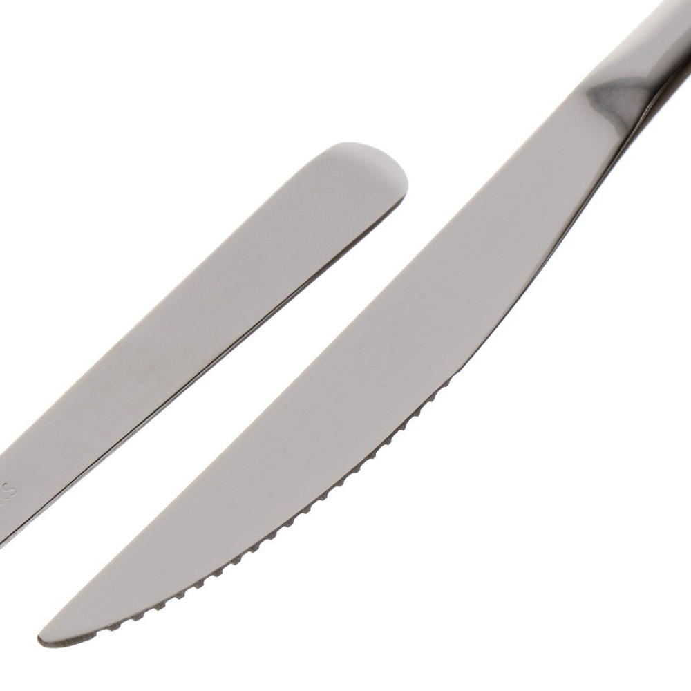 Набор столовых приборов нерж сталь, 24 пр, Daniks, Element