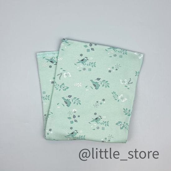 Пеленка хлопковая "Весенняя зелень"