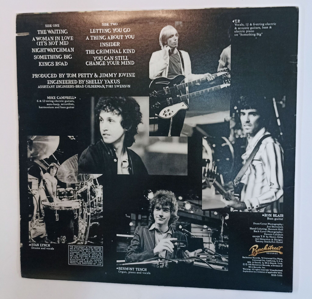 Винтажная виниловая пластинка LP Tom Petty And The Heartbreakers Hard Promises (USA 1981)