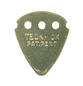 Медиаторы 12шт, латунь, Dunlop 467R.BRS TeckPick