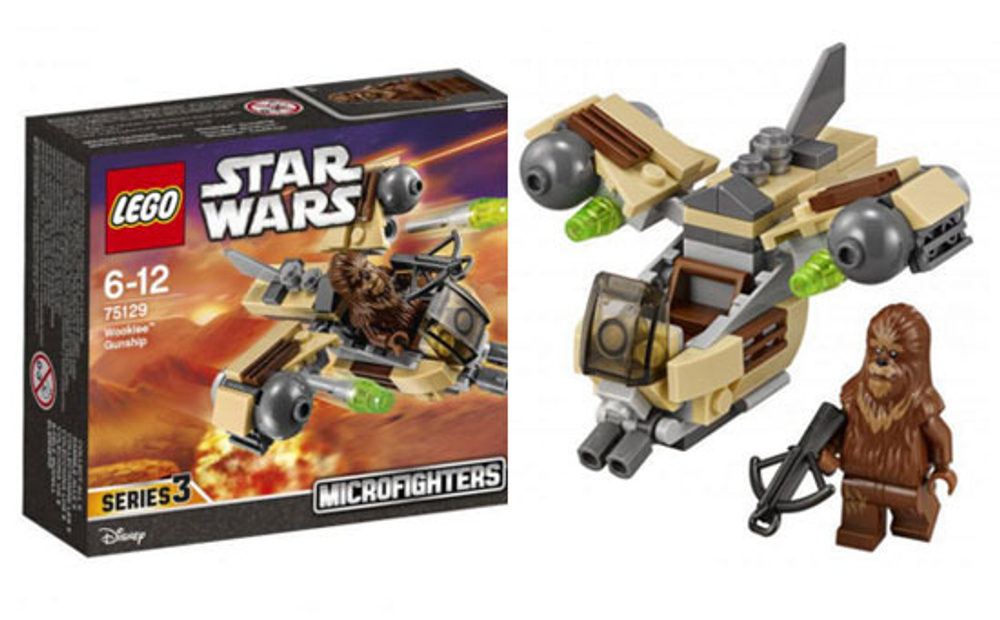 LEGO Star Wars: Боевой корабль Вуки 75129 — Wookiee Gunship Microfighter — Лего Звездные войны Стар Ворз