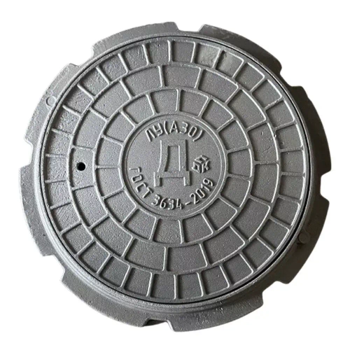 Люк канализационный чугунный тип Л А15 ГОСТ 3634-99 буква Д круглый глухой