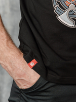 Футболка Варгградъ мужская черная «Песнь суровых морей»