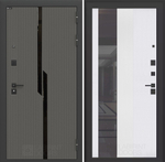 Карбон 32 белый рельеф софт, зеркало тонированное