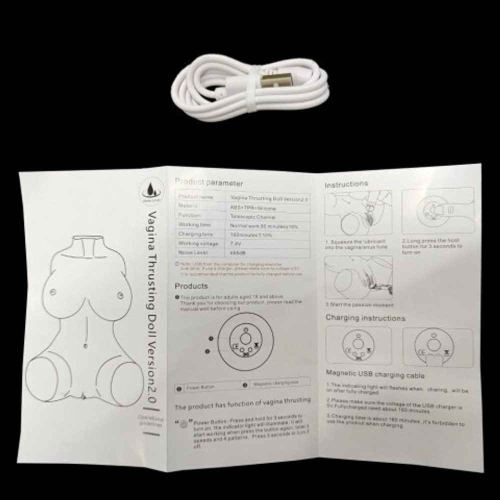 Женское сексуальное тело с большой грудью Erica