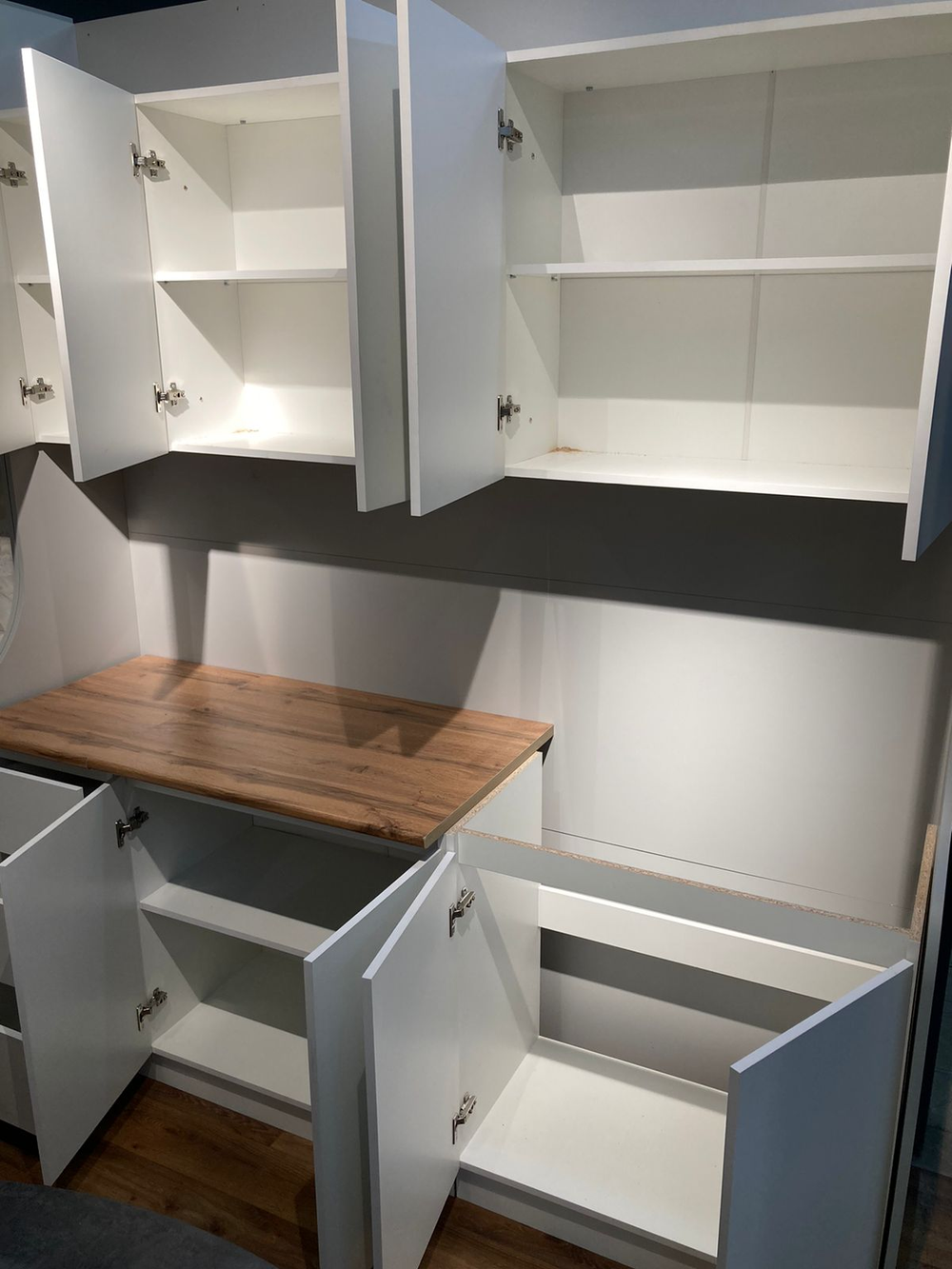 Кухня Мори 2.0 Белый