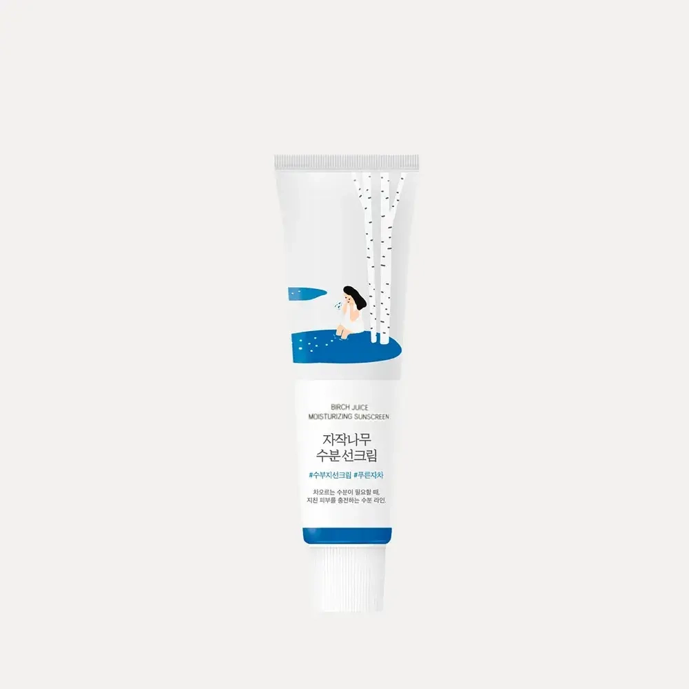 ROUND LAB Увлажняющий солнцезащитный крем Birch Juice Moisturizing Sunscreen (50 мл)
