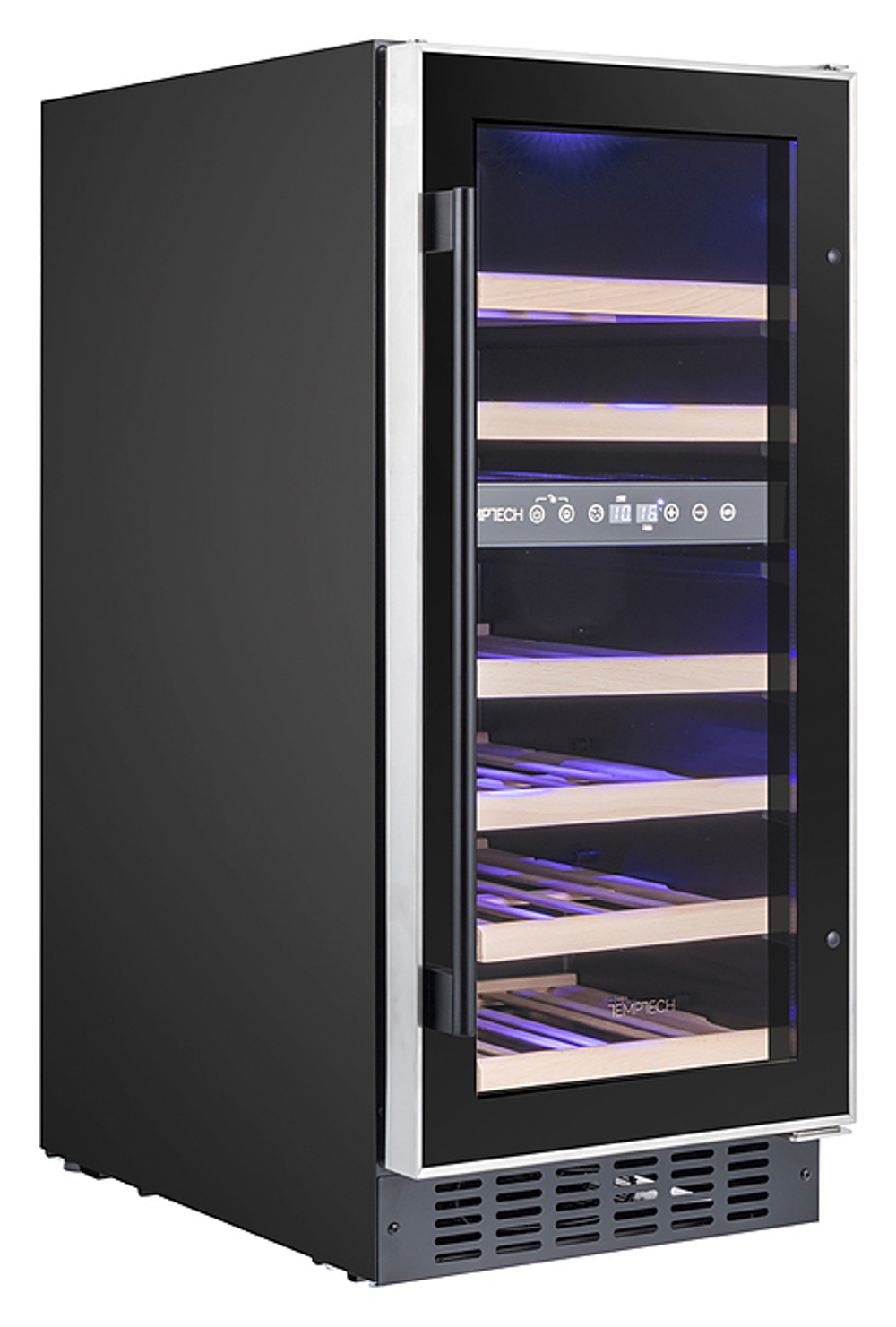 Винный шкаф Temptech Premium WPQ38DCB черный