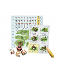 Настольная игра ZVEZDA "Поселенцы.Hаброски империи.", семейная